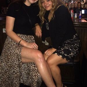 Velvet by Graham & Spencer Cheetah Print Skirt